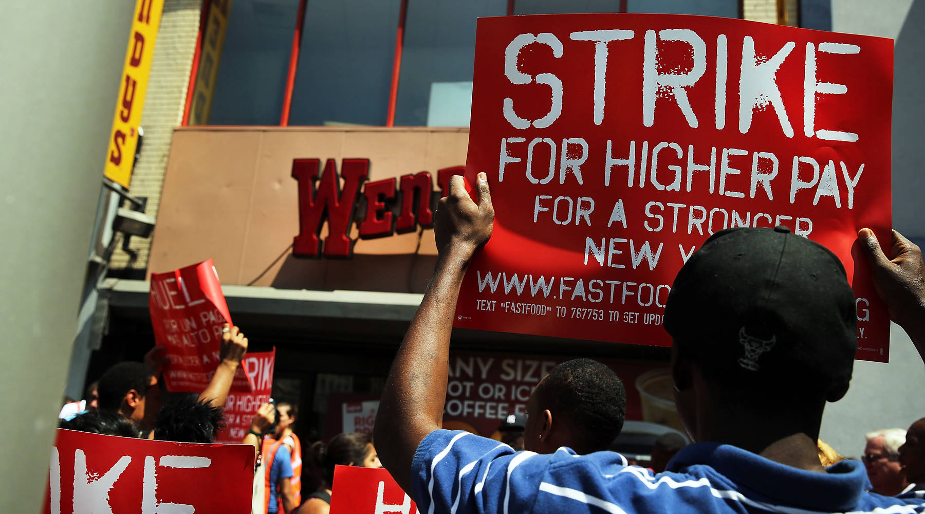 These 3 McDonald's Workers Are Striking for $15 per Hour, a Union