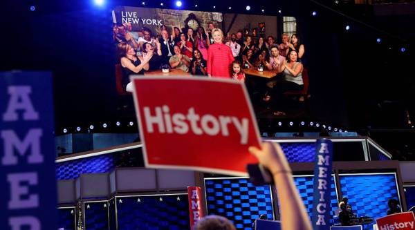 Hillary Clinton Makes History At Democratic National Convention