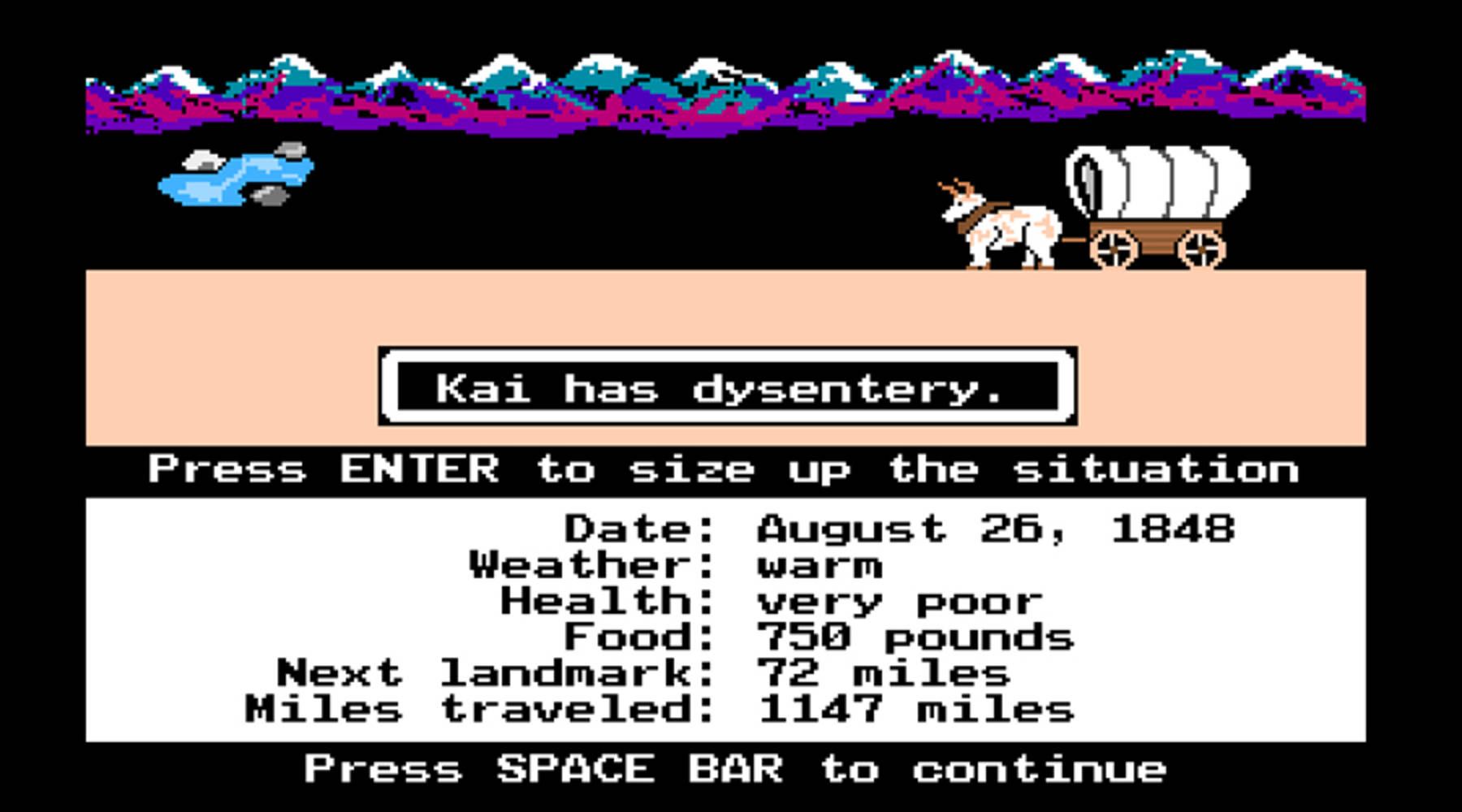 the oregon trail 5th edition game online