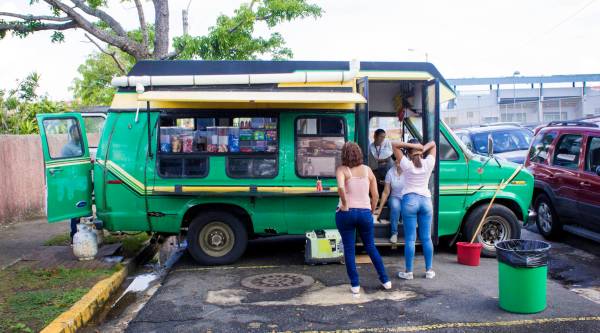 A Slice Of Life And Pastelillo In Puerto Rico Marketplace