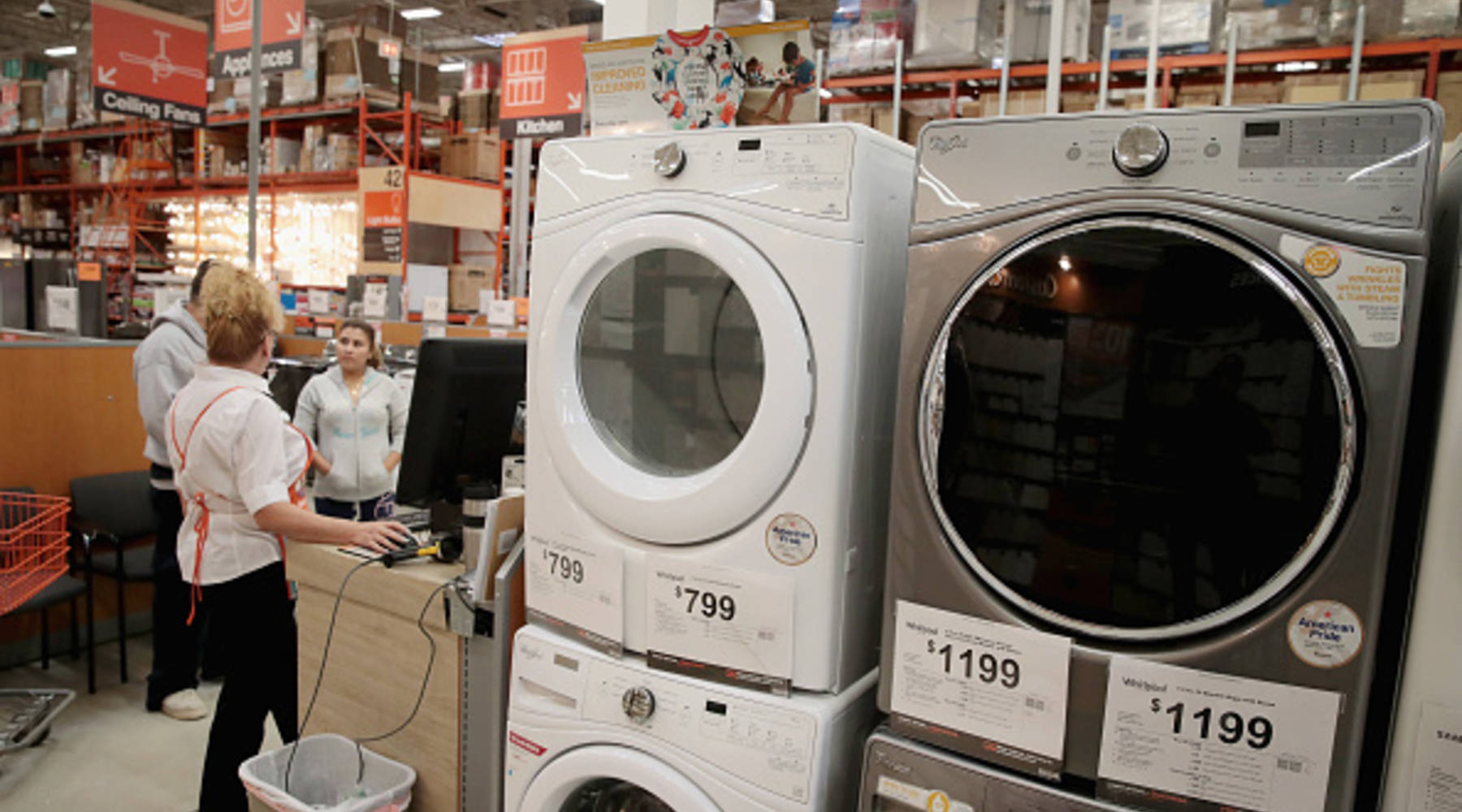 Whirlpool appliances deals home depot