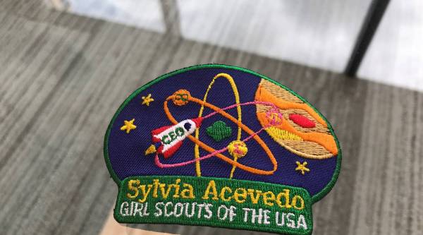 The new Girl Scout vest: badges for camping, first aid and   cybersecurity - Marketplace