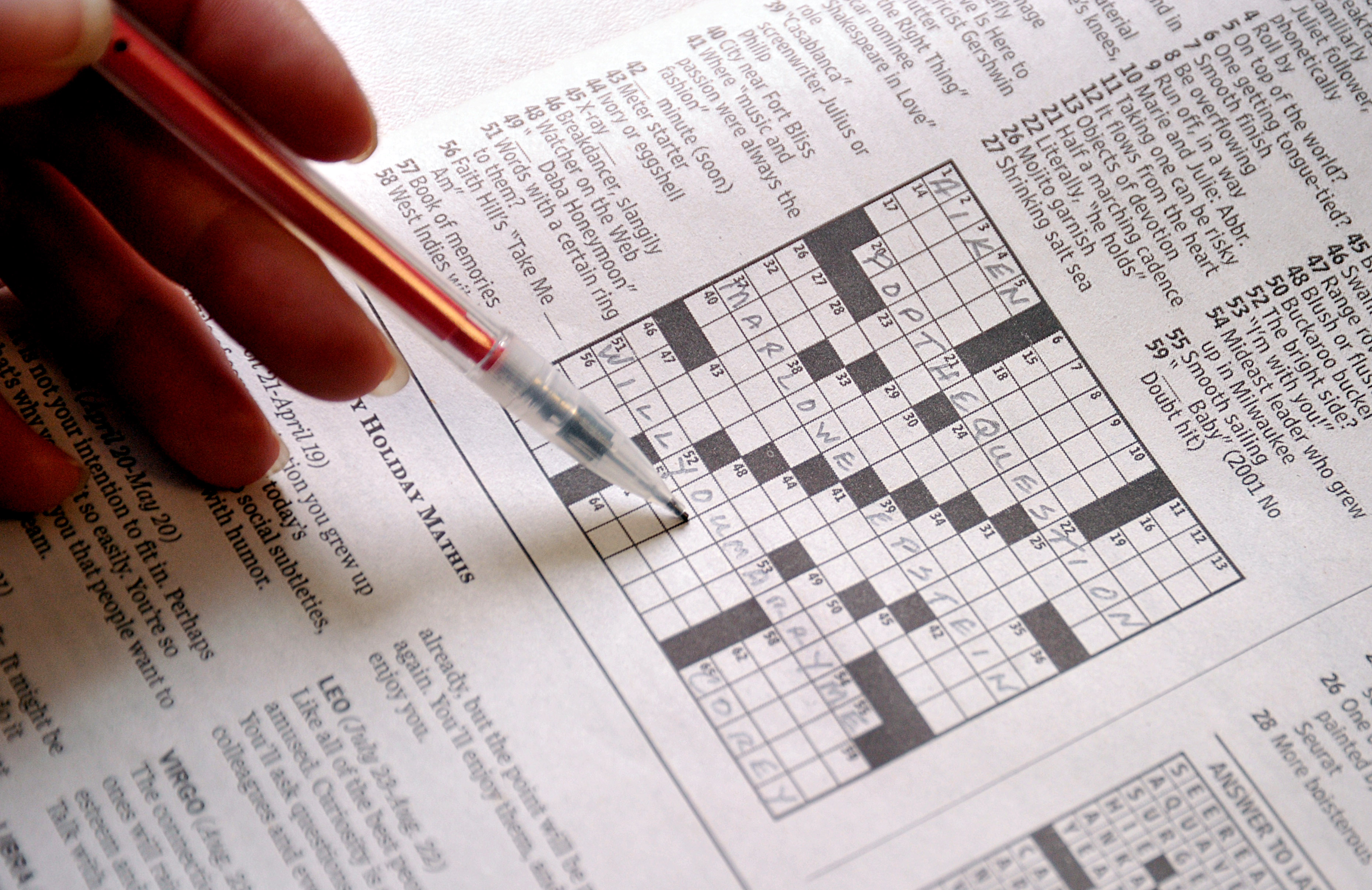 The legacy of the crossword puzzle in times of crisis Marketplace