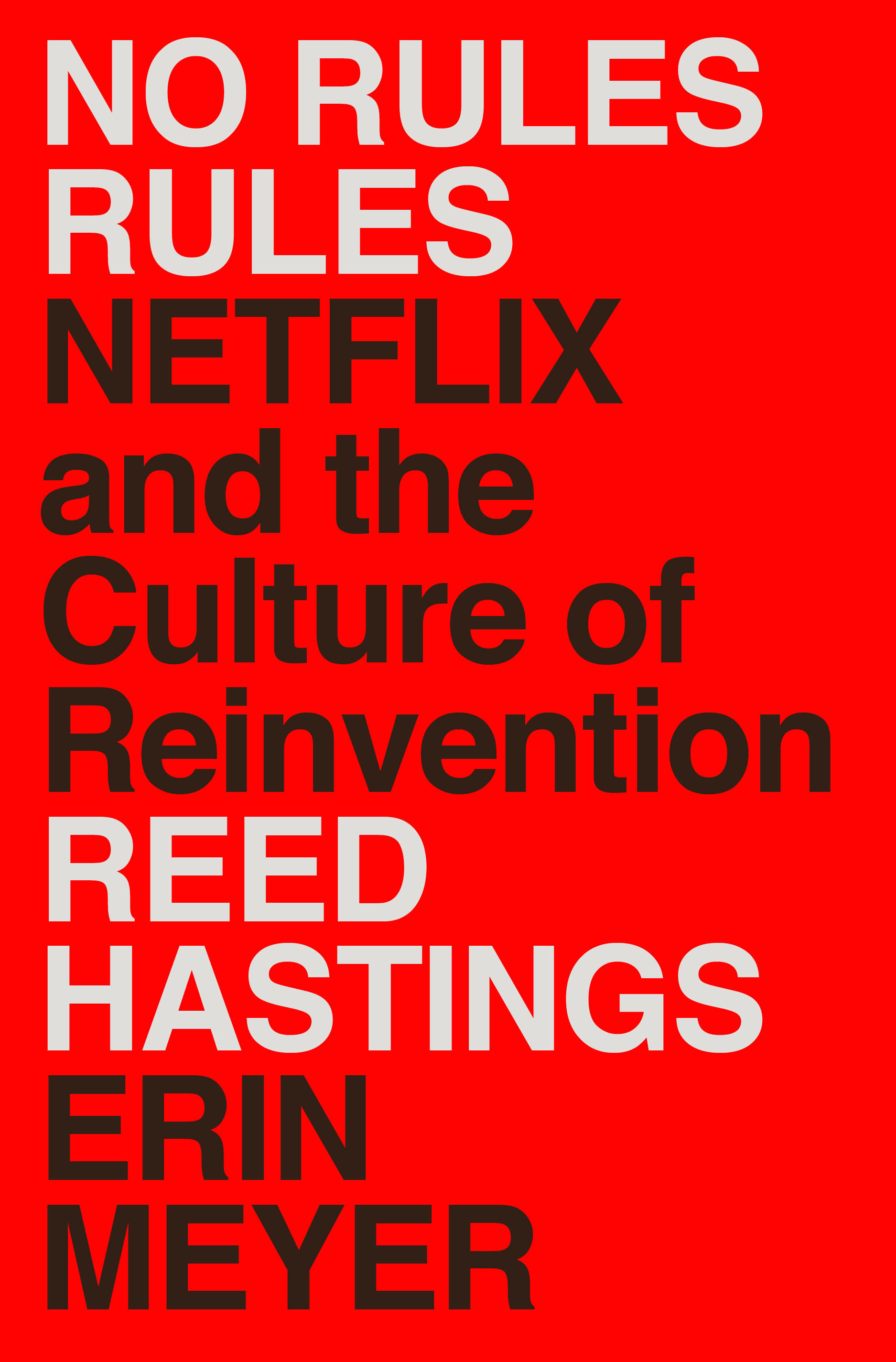 no rules rules by reed hastings