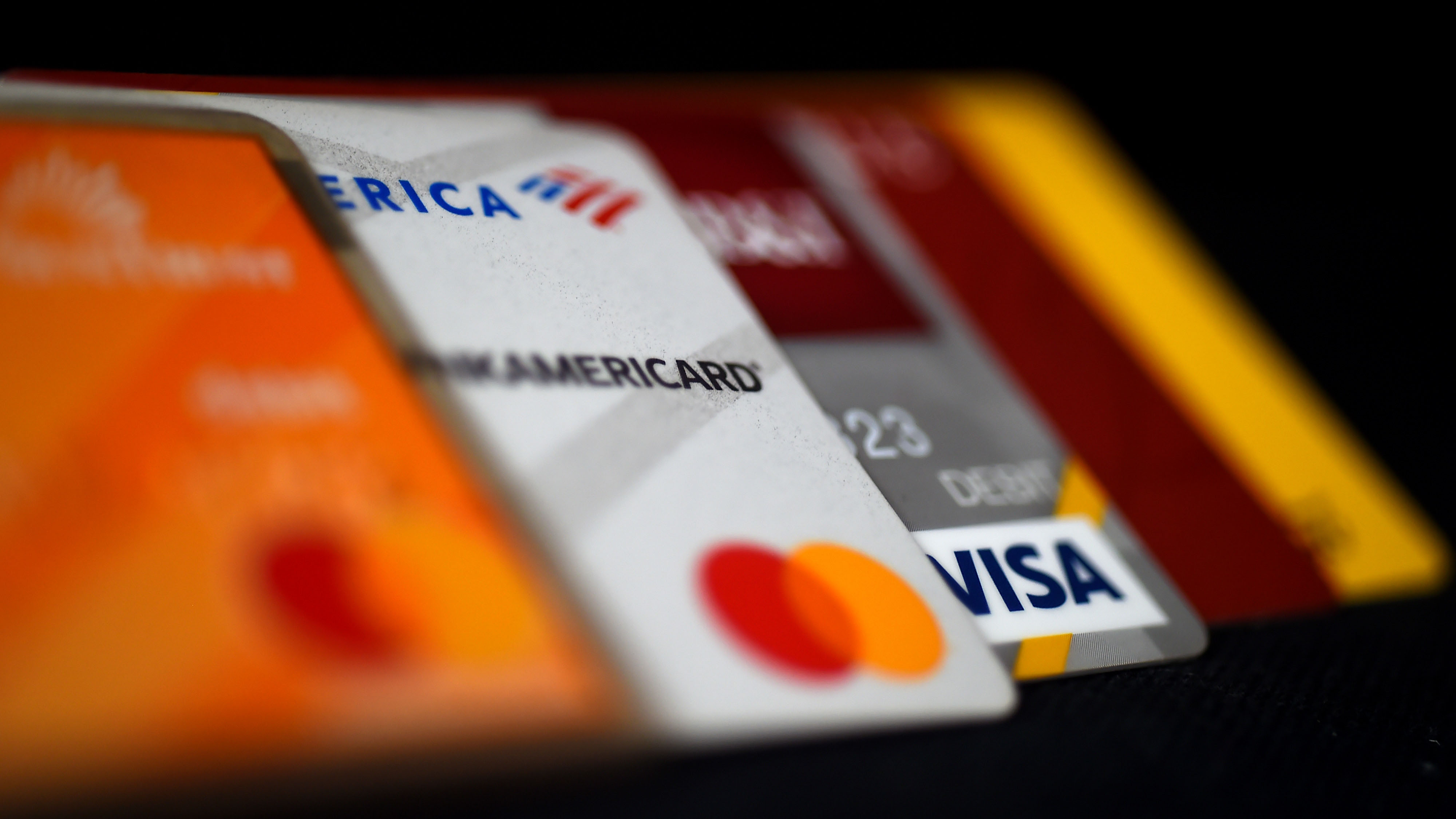 A sample of the American Express RED, the new credit card, is seen as  News Photo - Getty Images