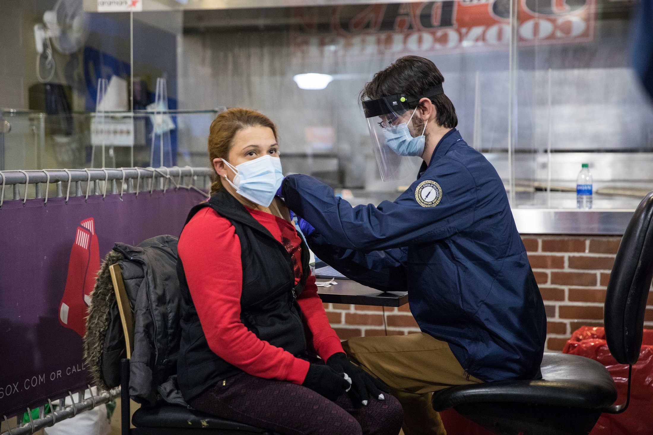 Fenway Park Vaccination Site