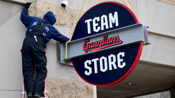 Cleveland's baseball team is changing name to the Guardians