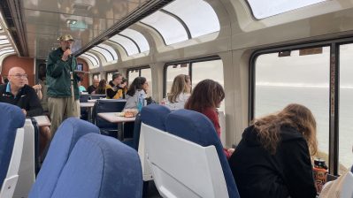 On the train from LA to Portland, Amtrak's ride-or-dies make the case for passenger rail